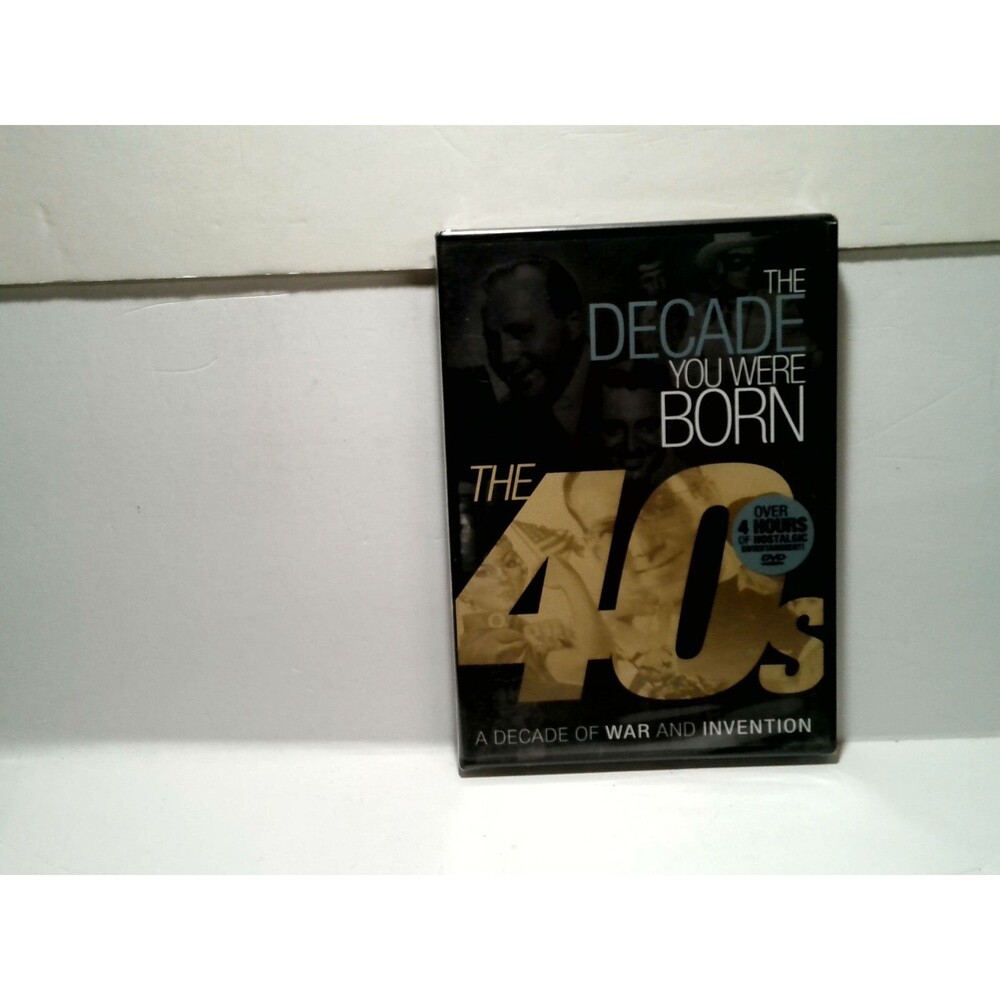 New The Decade You Were Born The 40's DVD Sealed Docudrama on Those Times
